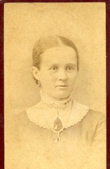 Unknown woman, Lincoln, Illinois