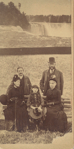 Lea Family at Niagara Falls